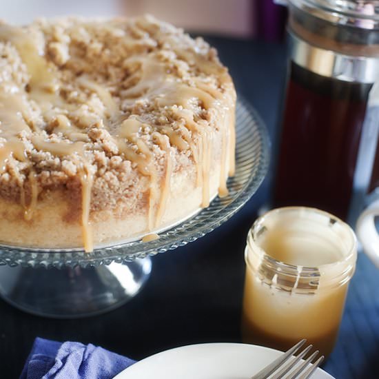Caramel Apple Coffee Cake