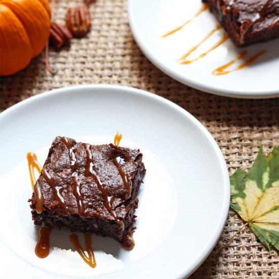 Bourbon Pecan Brownies