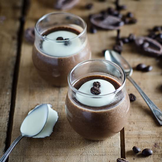 Boozy Mocha Pots de Creme
