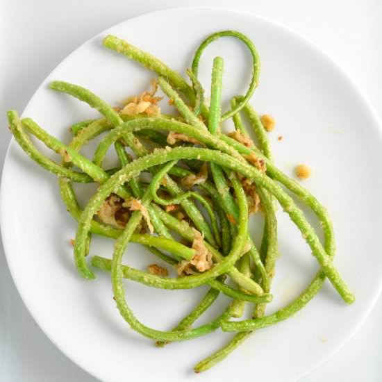 Beans w/ Anchovy Parmesan