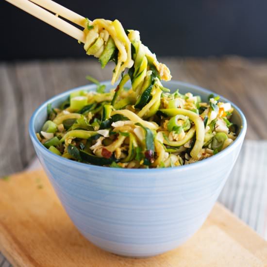 Easy Pad Thai Zoodles