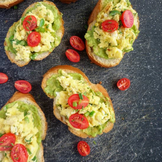 Breakfast Bruschetta