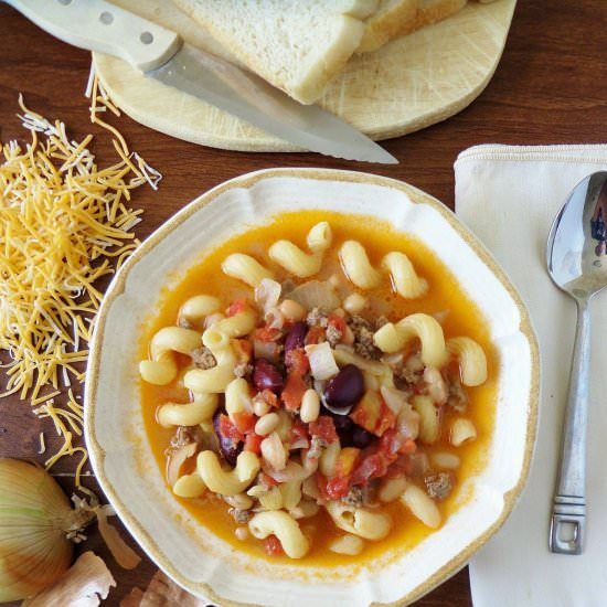 Easy Chili Mac and Cheese