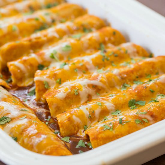 Beef Enchiladas