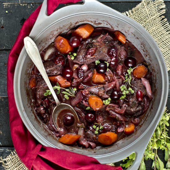 Beef Stewed in a Sauce