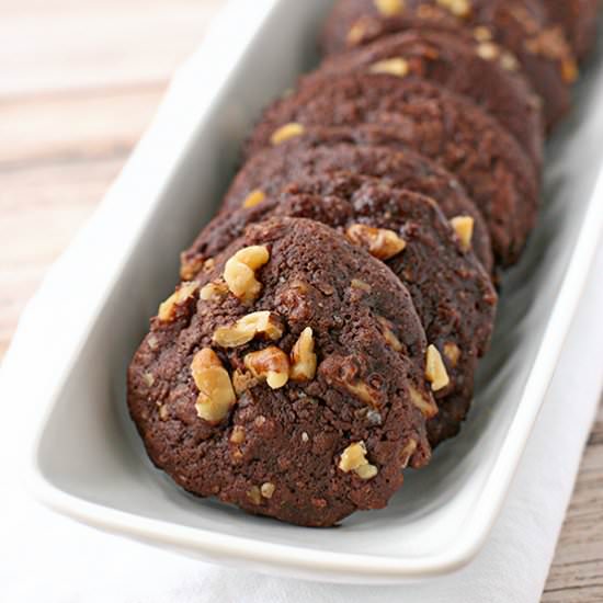 Walnut Brownie Cookies
