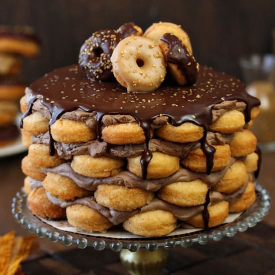 Doughnut Cake