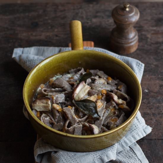 Homemade Buckwheat Pasta