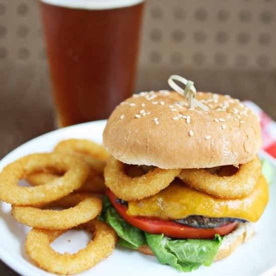 Portobello Beer Burgers