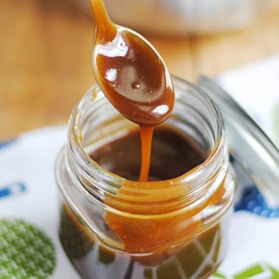 Homemade Salted Caramel Sauce