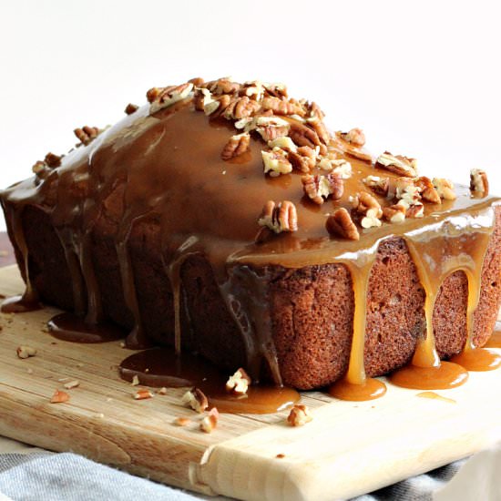 Praline-Glazed Apple Bread