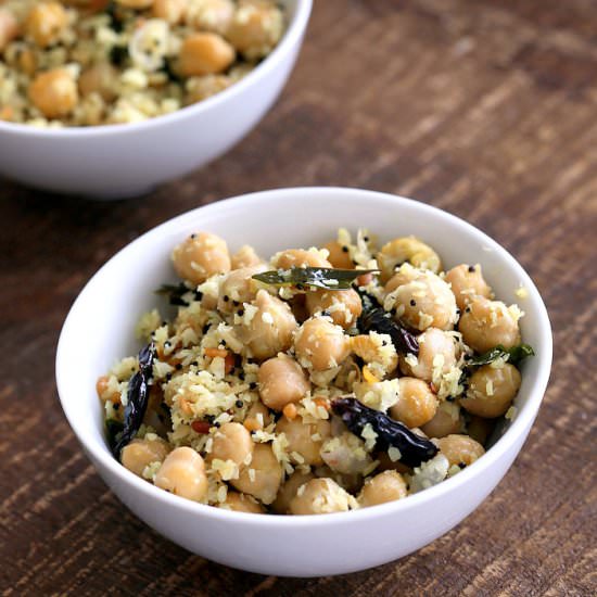 Chickpea Sundal