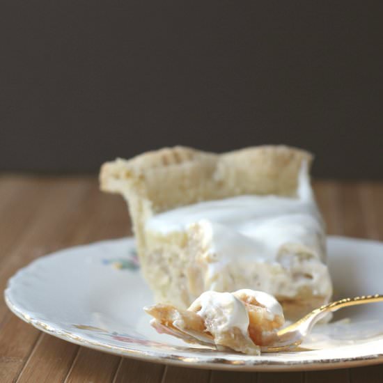 Apple Cheesecake Custard Pie