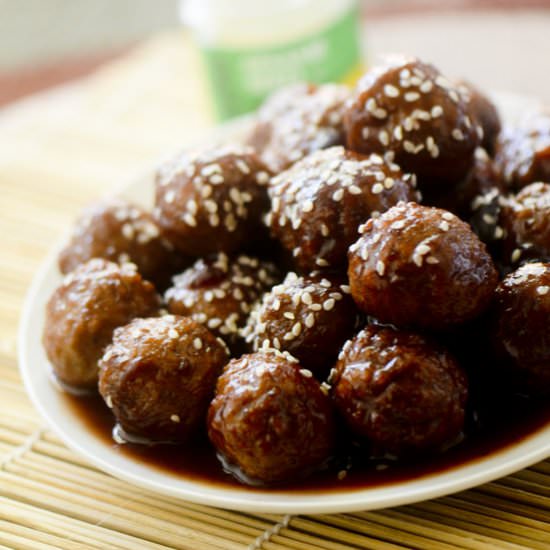 Slow Cooker Turkey Meatballs