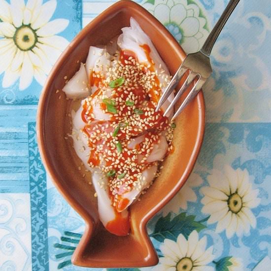 Hawker-style Breakfast Rice Rolls