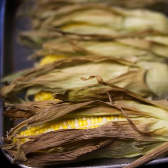 Oven-Roasted Corn on the Cob