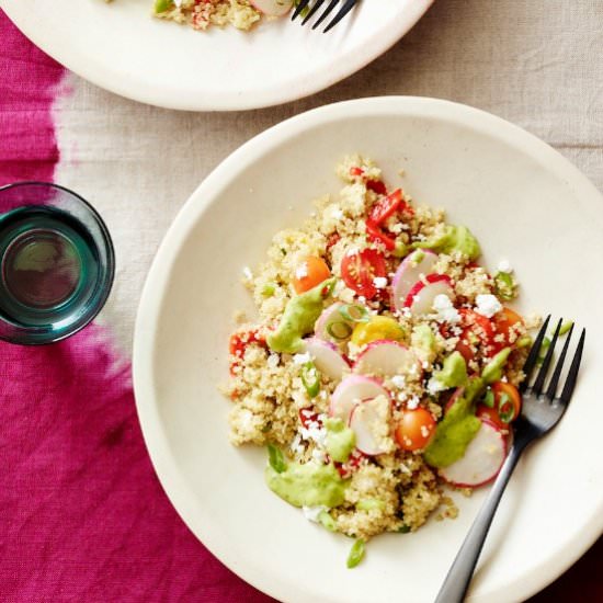 Green Goddess Quinoa Bowl