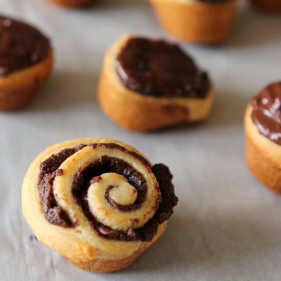 Mini Chocolate Sweet Rolls