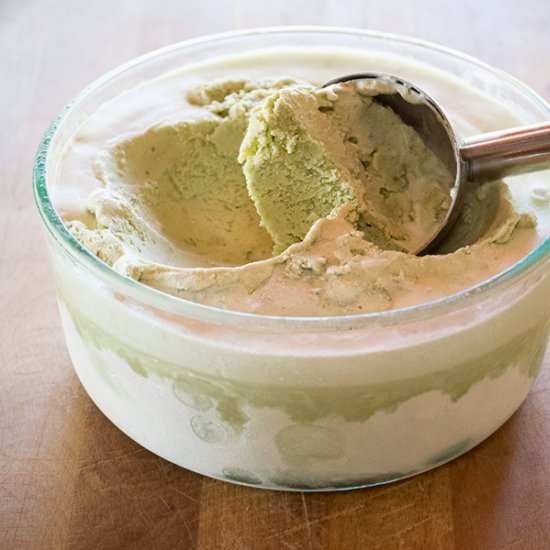 Thai basil ice cream