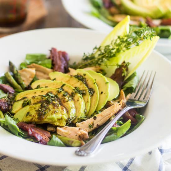CHICKEN, BACON & ASPARAGUS SALAD
