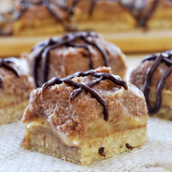 Salted Caramel Chocolate Squares