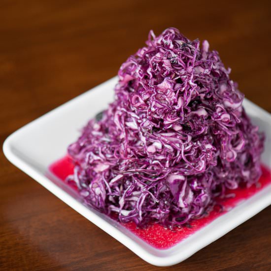 Purple Cabbage Citrus Slaw