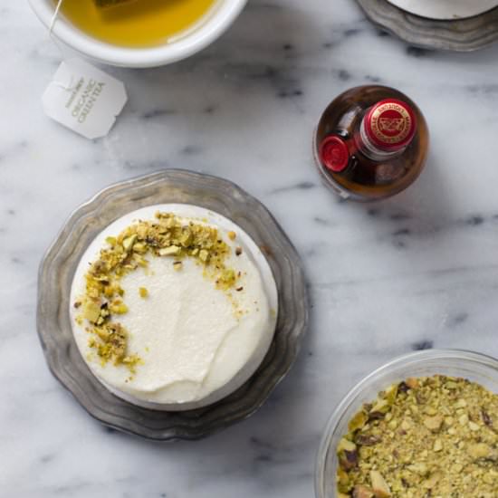Pistachio Orange Mini Cakes