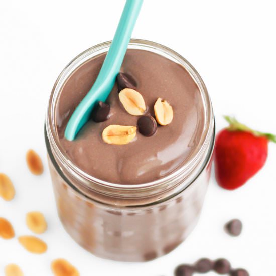 Guilt-Free Chocolate PB Mousse