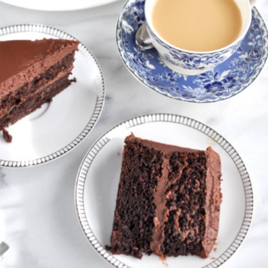 Chocolate Oreo Raspberry Cake