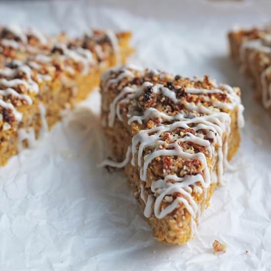 Vegan Pumpkin-Date Bread