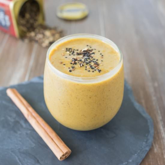 Chai-Infused Pumpkin Pie Smoothie