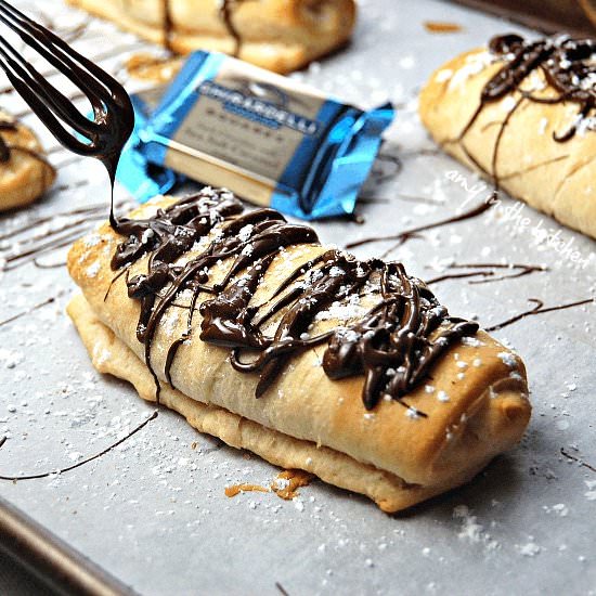 Chocolate & Salted Caramel Pastry