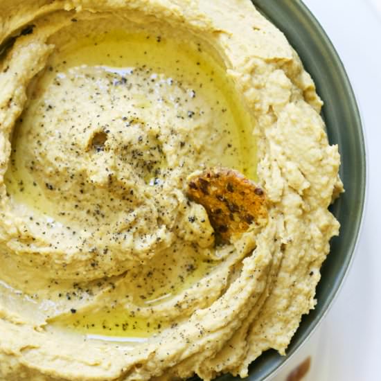 Butternut & Roasted Garlic Hummus