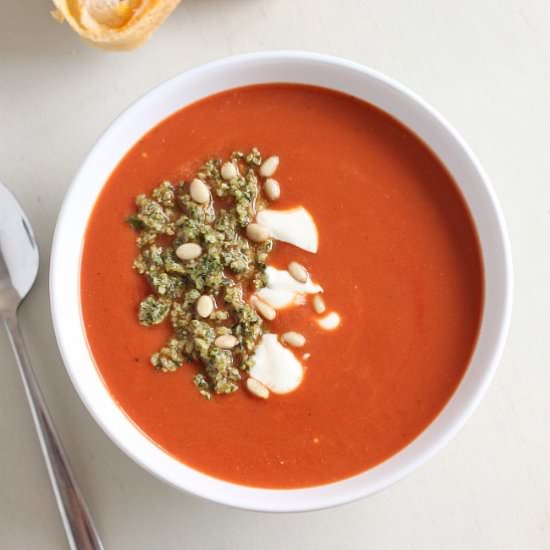 15 minute tomato soup