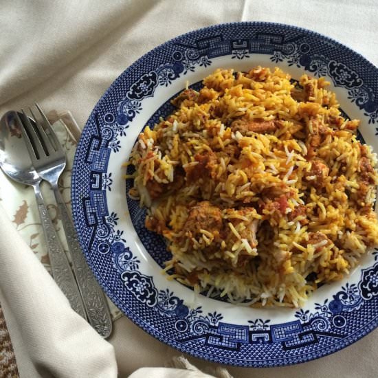 Salmon Pulao