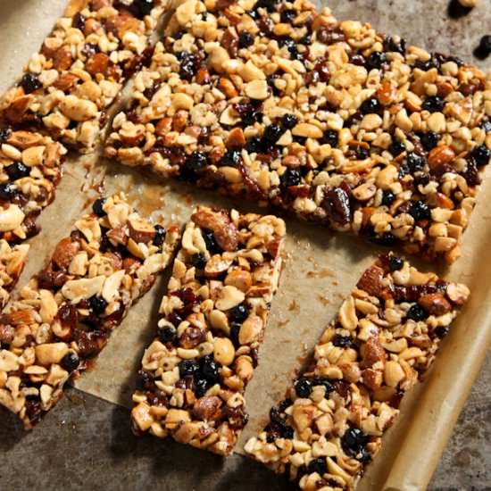 Nuts and Fruits Energy Bars