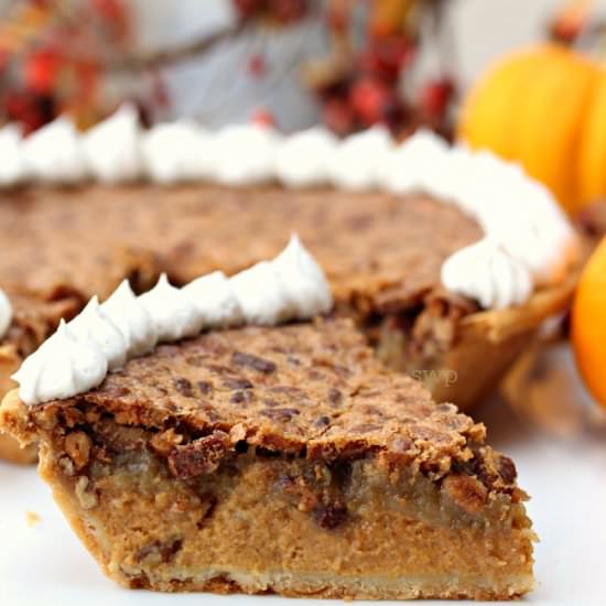 Pecan Pumpkin Pie
