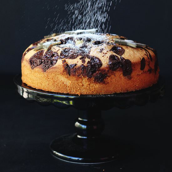Chocolate Chip Amaretto Torte