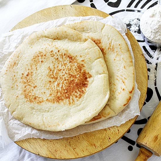 Soft Milk Pita Bread – Stove Top