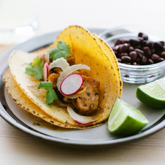 Jamaican Jerk Tempeh Tacos