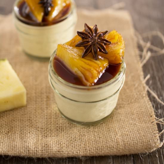 Star Anise Panna Cotta