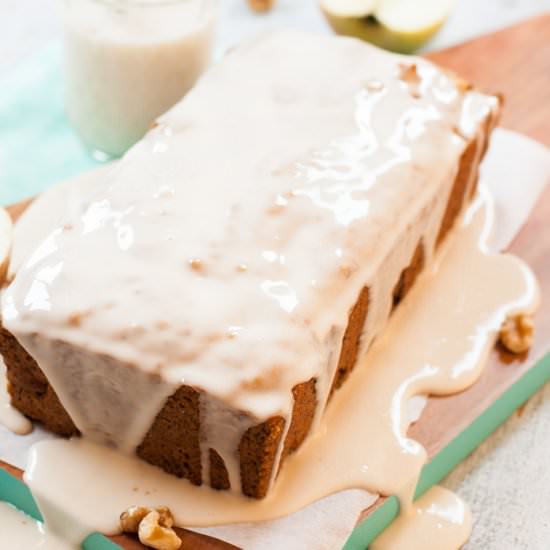Apple Maple Walnut Cake