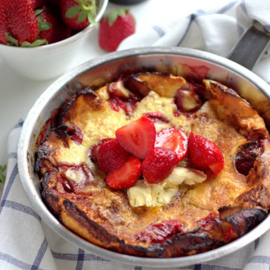 Strawberry & Balsamic Dutch Baby