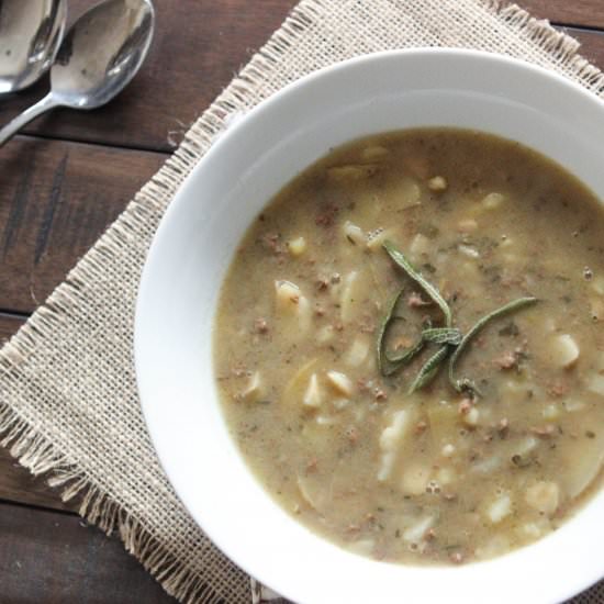 Beef & Potato Leek Stew