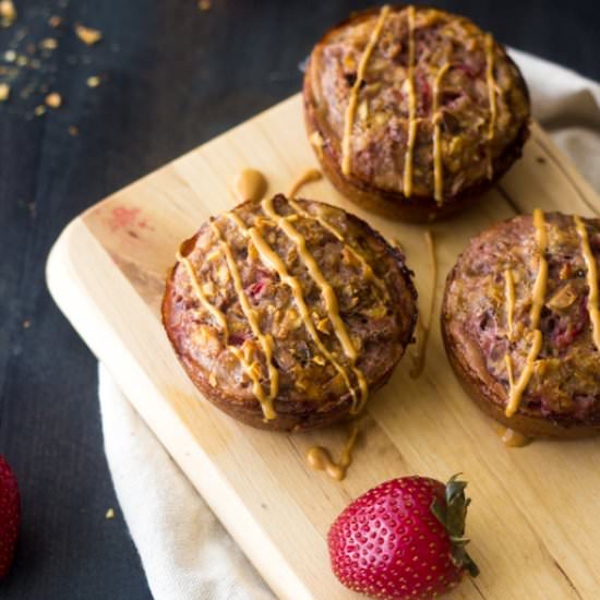 PB and J Quinoa Egg Muffins