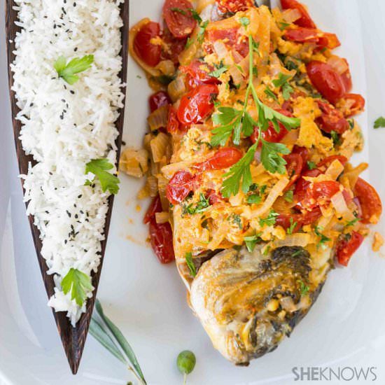Filipino fish sarciado
