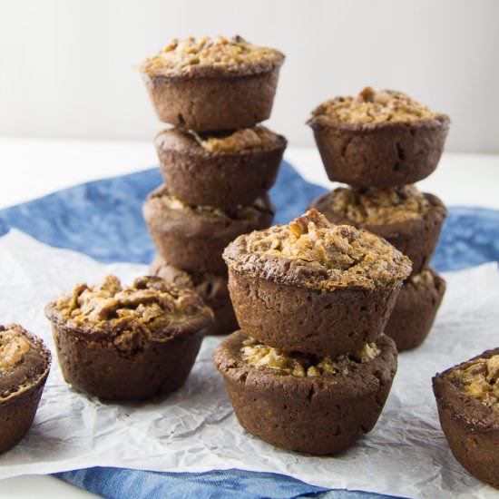 Maple Pecan Chocolate Tartlets