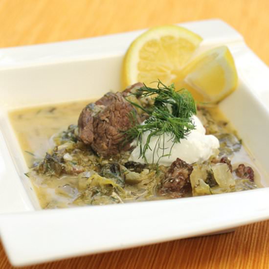 Lamb Fricassee
