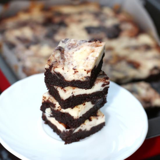 Brownies with Mascarpone Cheese