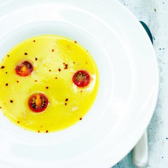 Soup with Pumpkin and Coconut Milk